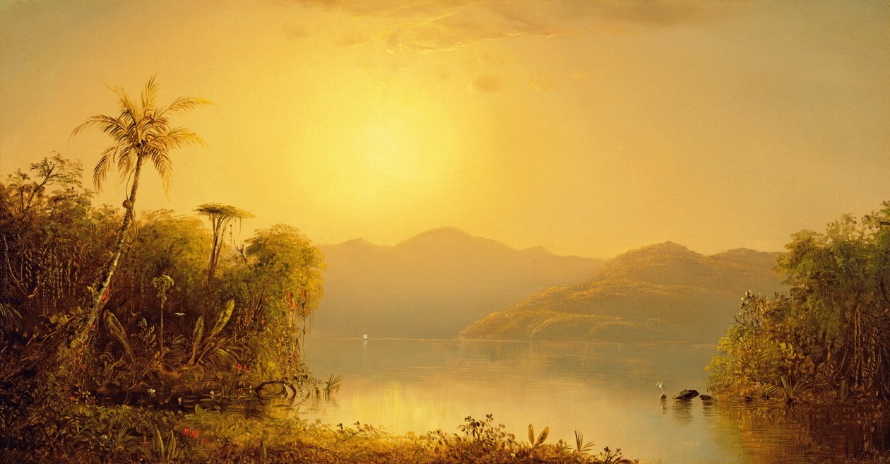 Tropikerna i Sydamerika, 1870 av Norton Bush