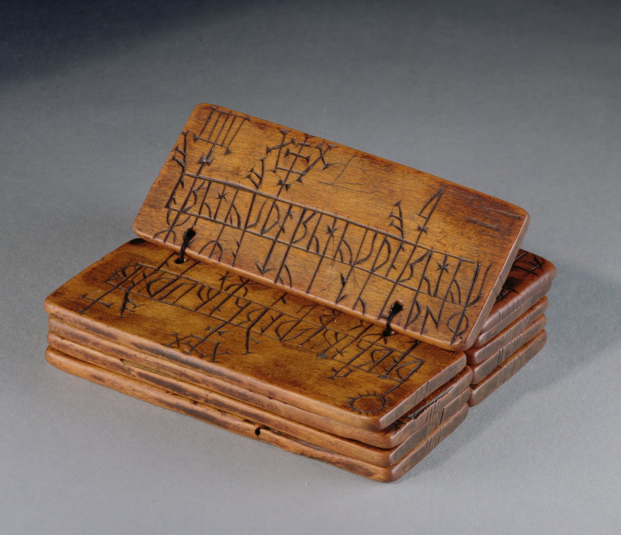 Runalmanacka, 1500-tal (ristad buxbom) av Norwegian School