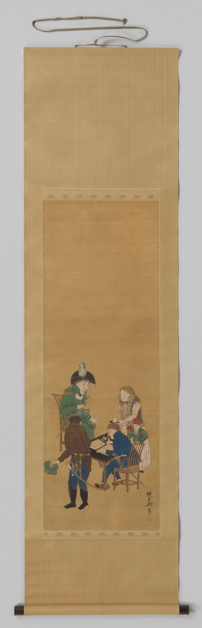 Philipp Franz von Siebold, övermästare på Deshima av Obunsai (signed by artist)