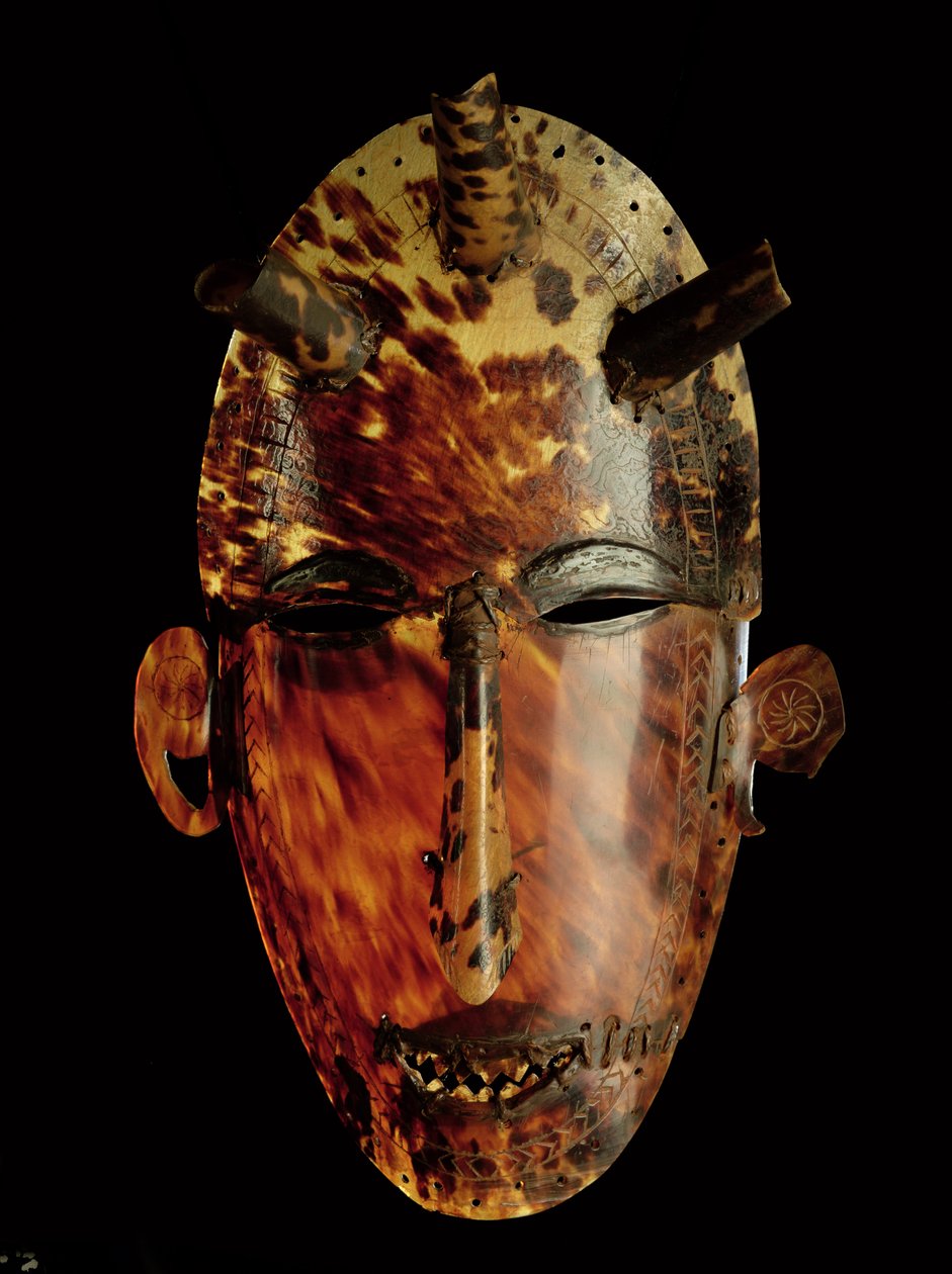 Mask från Torres Straits (sköldpaddsskal) av Oceanic