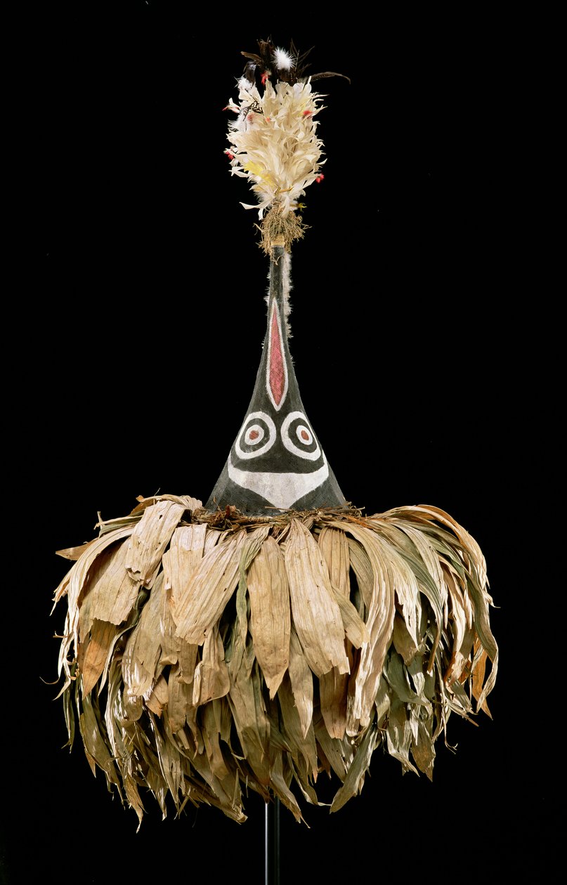 Tolai Duk-Duk mask, New Britain (blandade media) av Oceanic