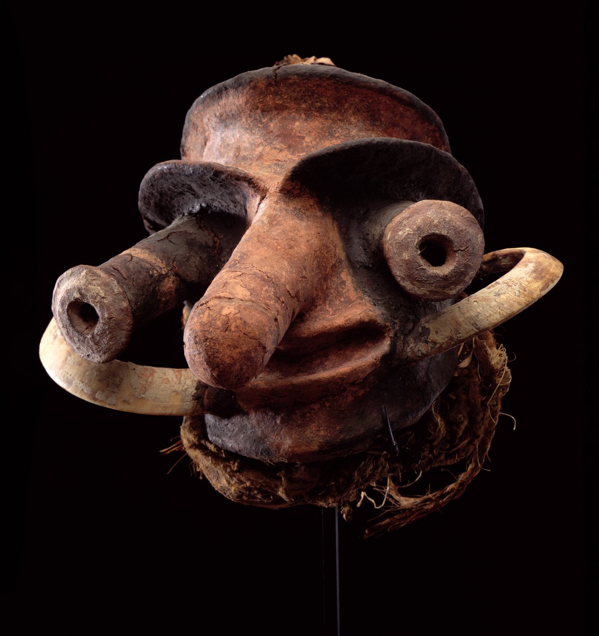 Vanuatu Puppet Head, från Malekula Island (tidigare Nya Hebriderna) Oceanien (blandade media) av Oceanic