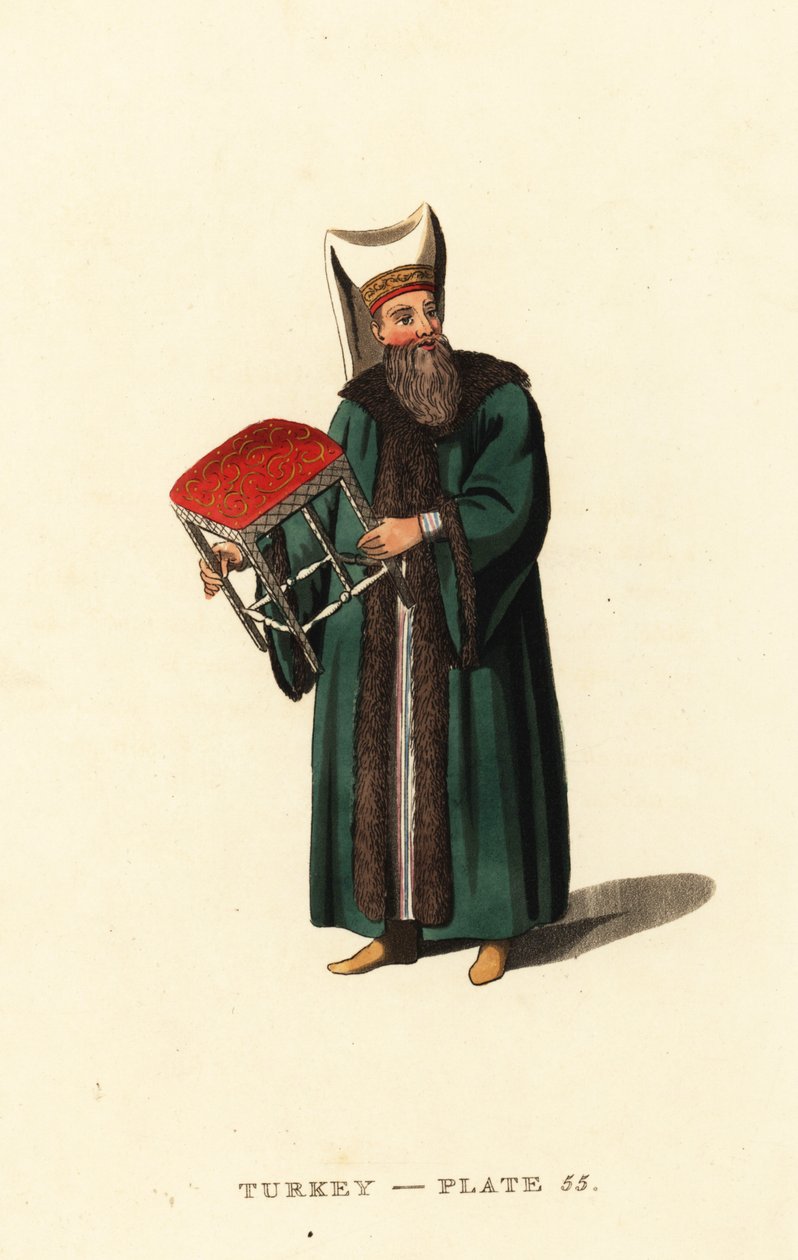 Pallbärare till Grand Signior, Sultan av det osmanska riket av Octavian (after) Dalvimart
