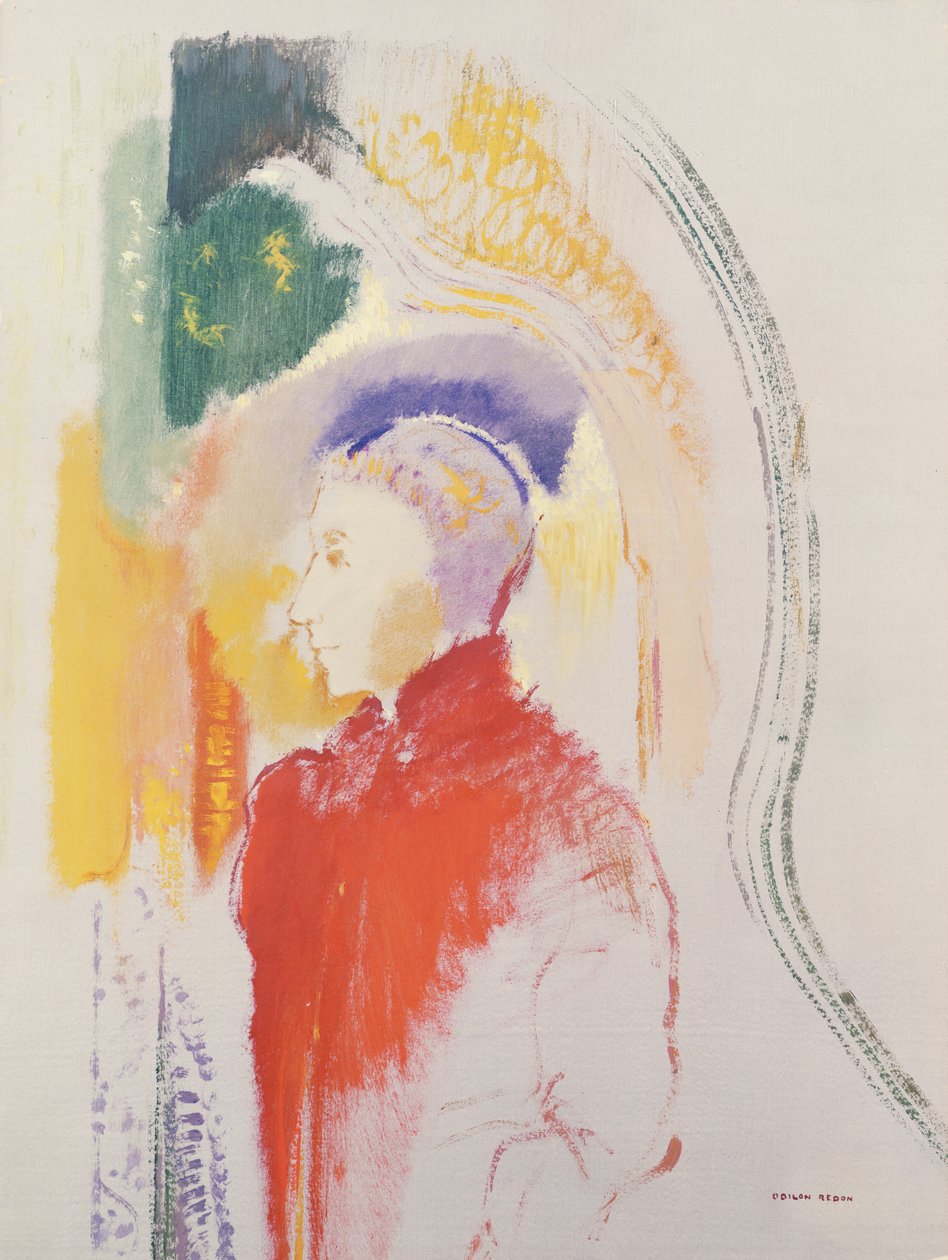 En figur av Odilon Redon