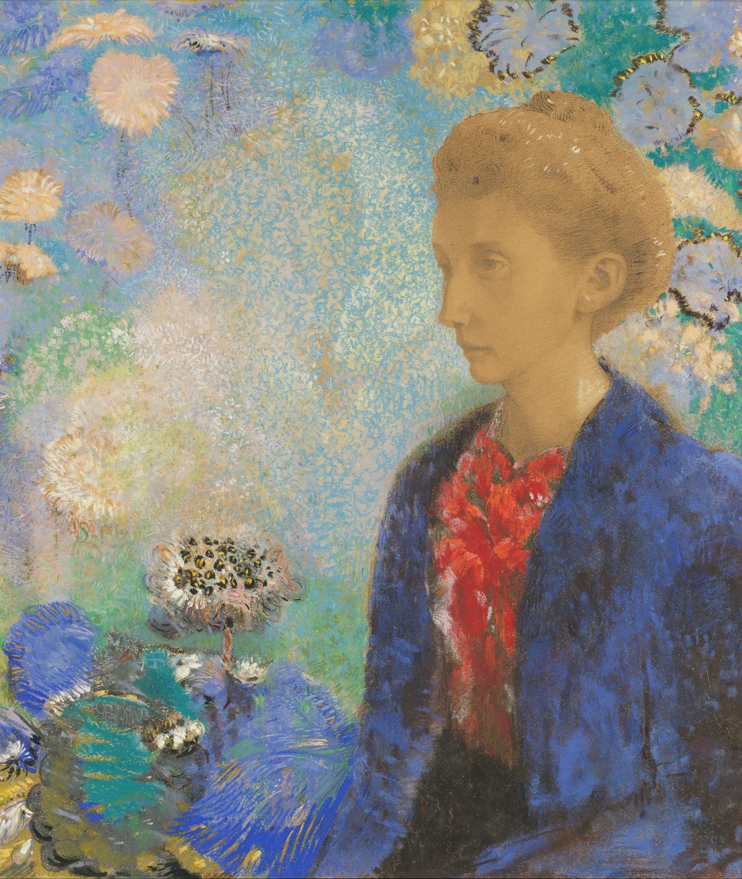 Baronne de Domecy av Odilon Redon