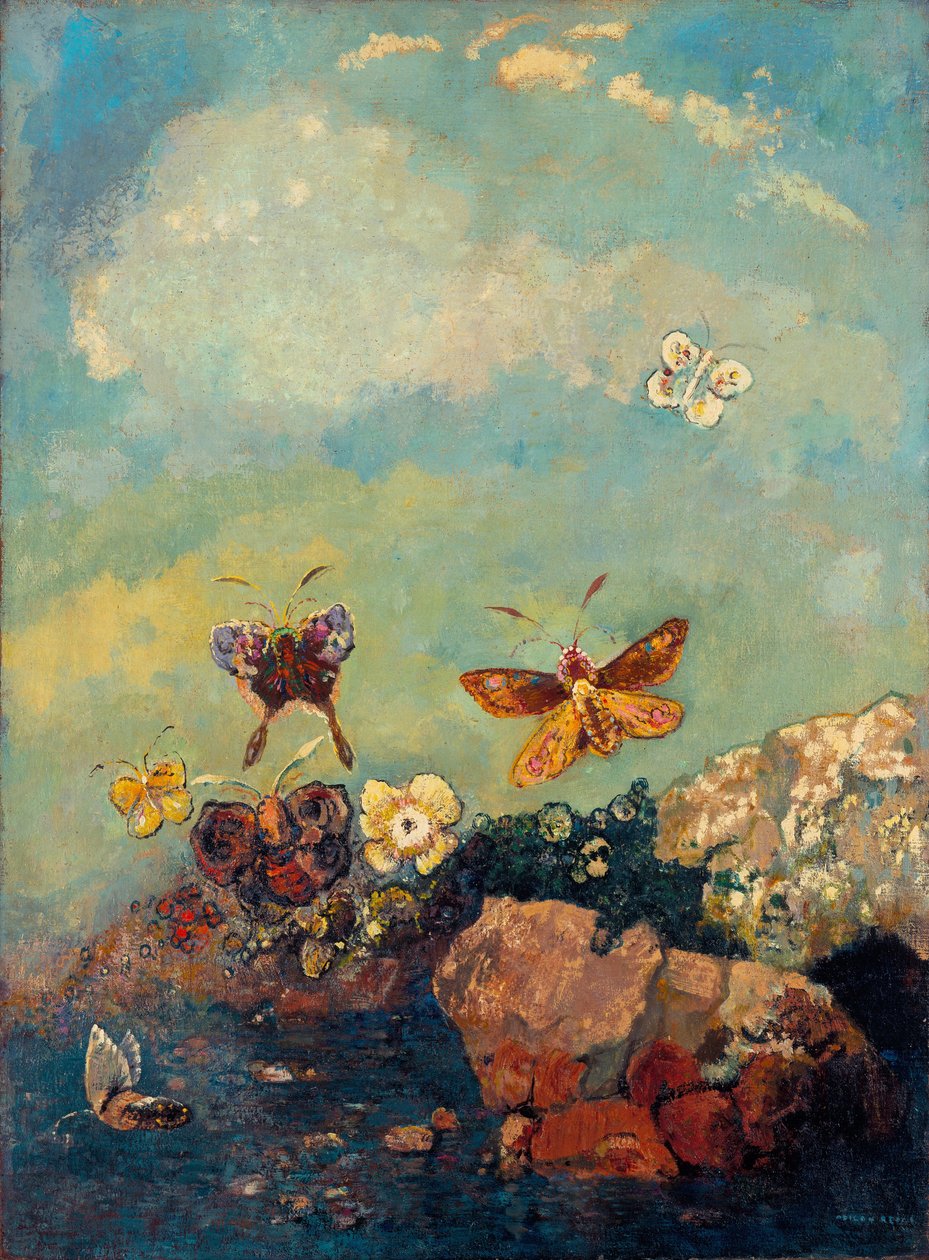 Butterflies av Odilon Redon