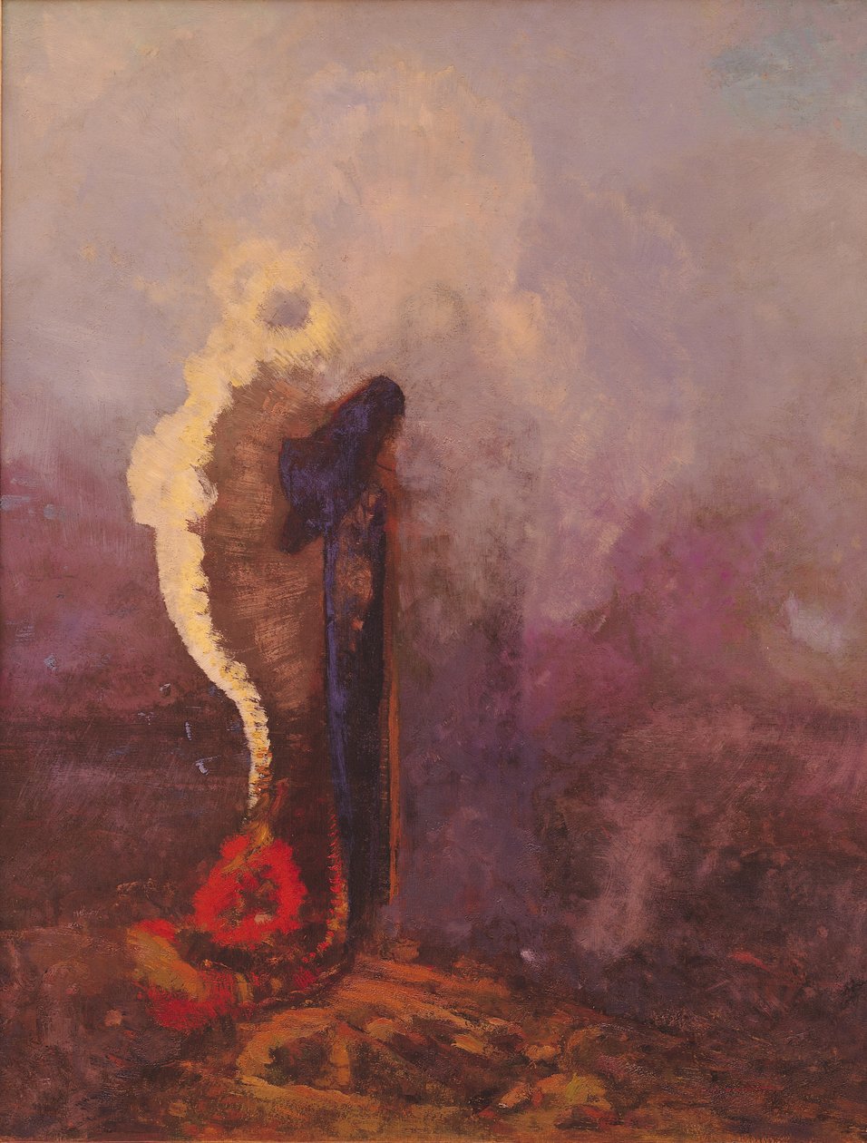 Drömmen, 1904 av Odilon Redon