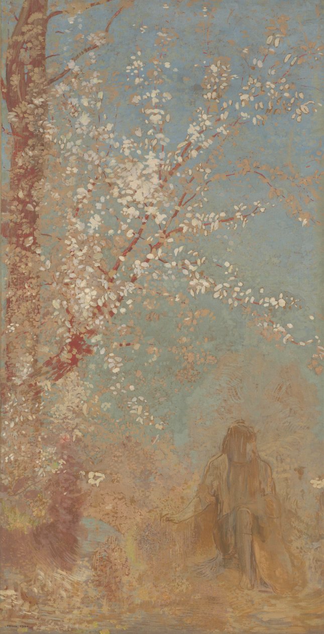 The Red Tree av Odilon Redon