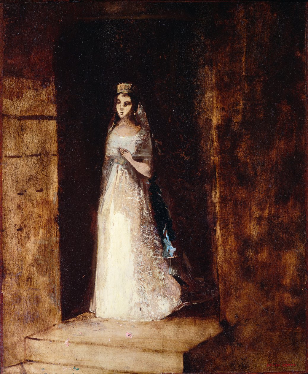 Den vita prinsessan av Odilon Redon