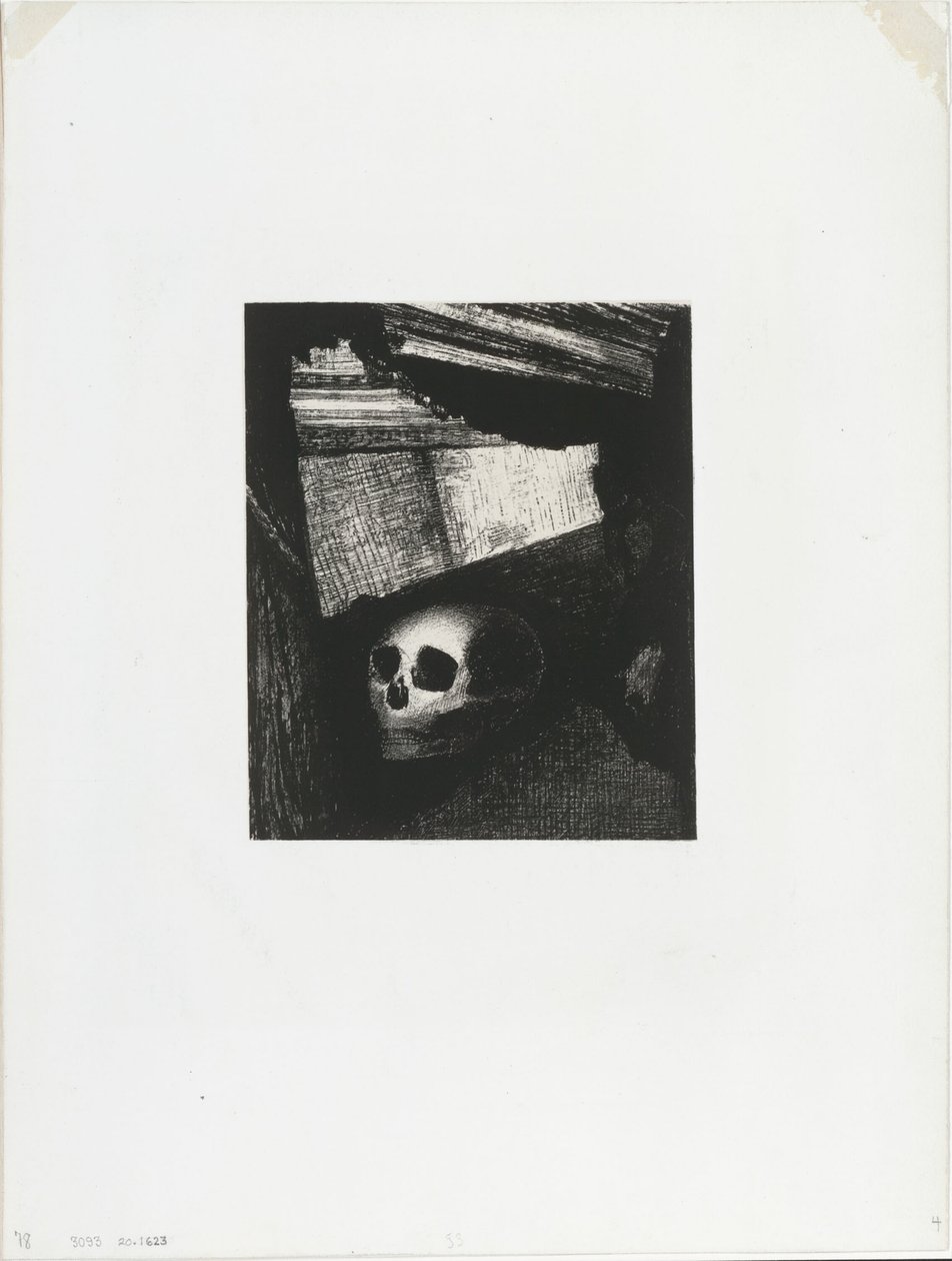 A Man of the People, a Savage, från The Juror av Odilon Redon