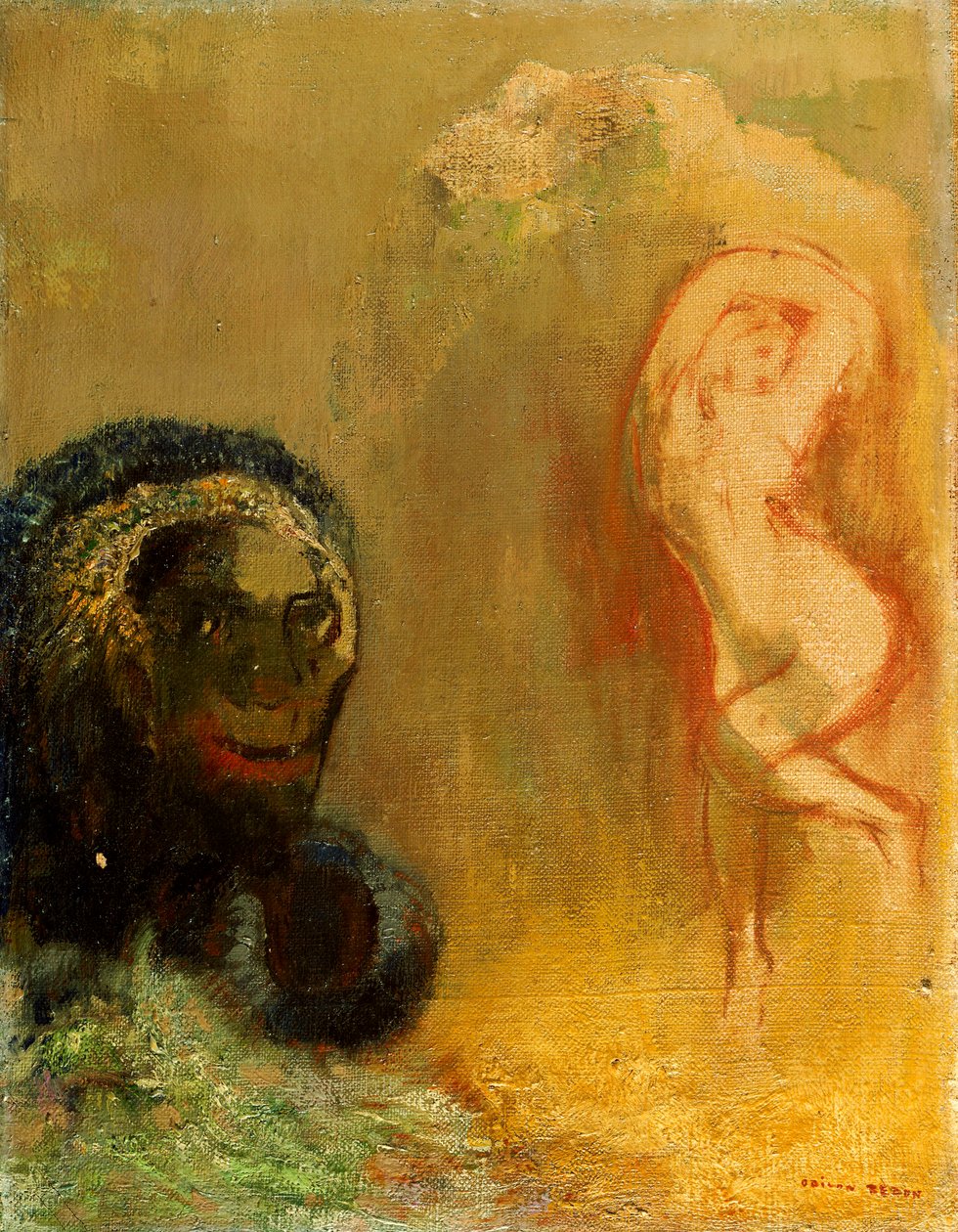 Andromeda och monstret av Odilon Redon