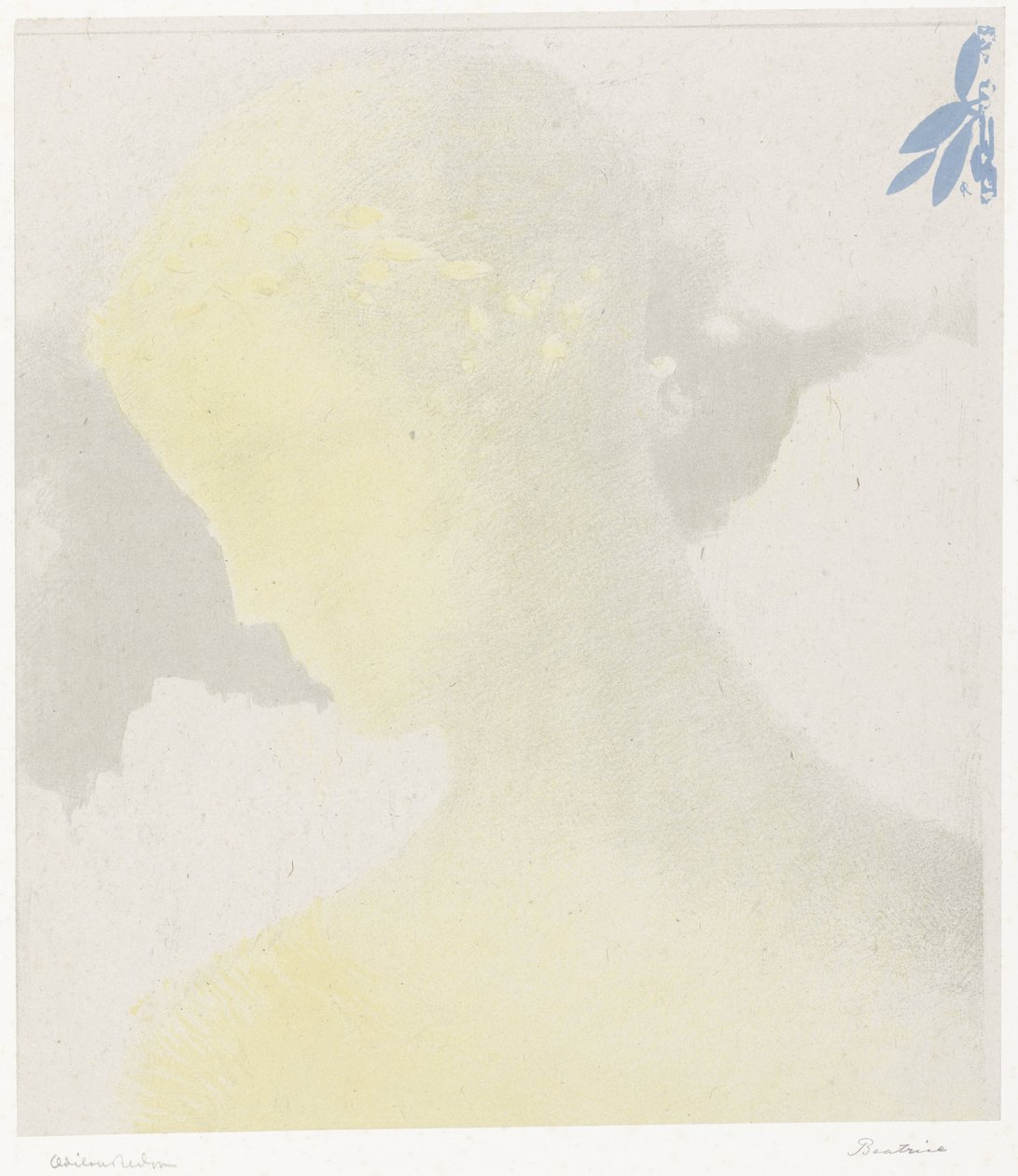 Beatrice Albumet med originaltryck från Vollard Gallery (serietitel) av Odilon Redon