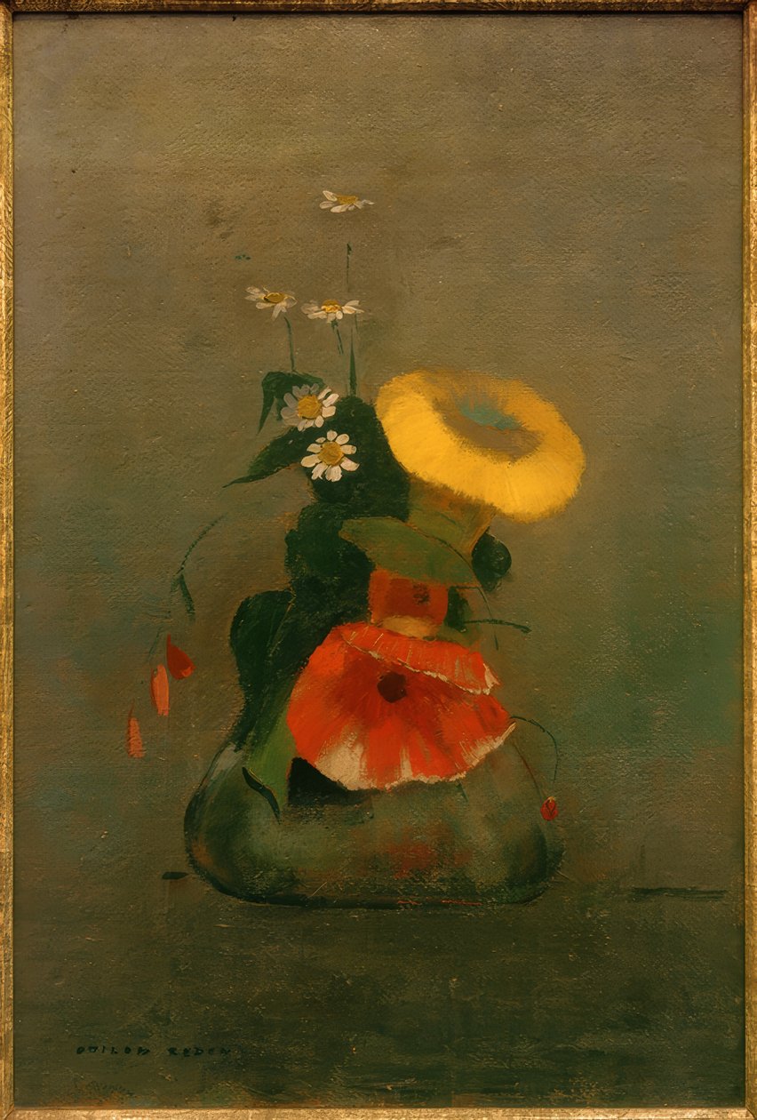 Vallmo av Odilon Redon