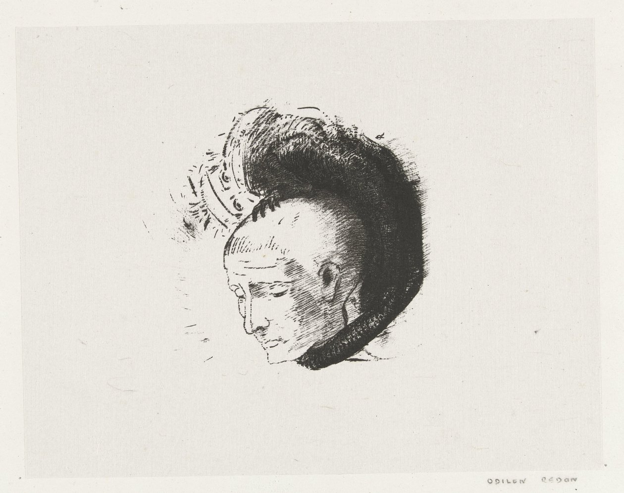 Den idealistiska rörelsen i måleriet Le mouvement idealiste en peinture av Odilon Redon
