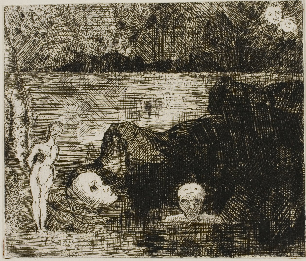 Drömvision av Odilon Redon