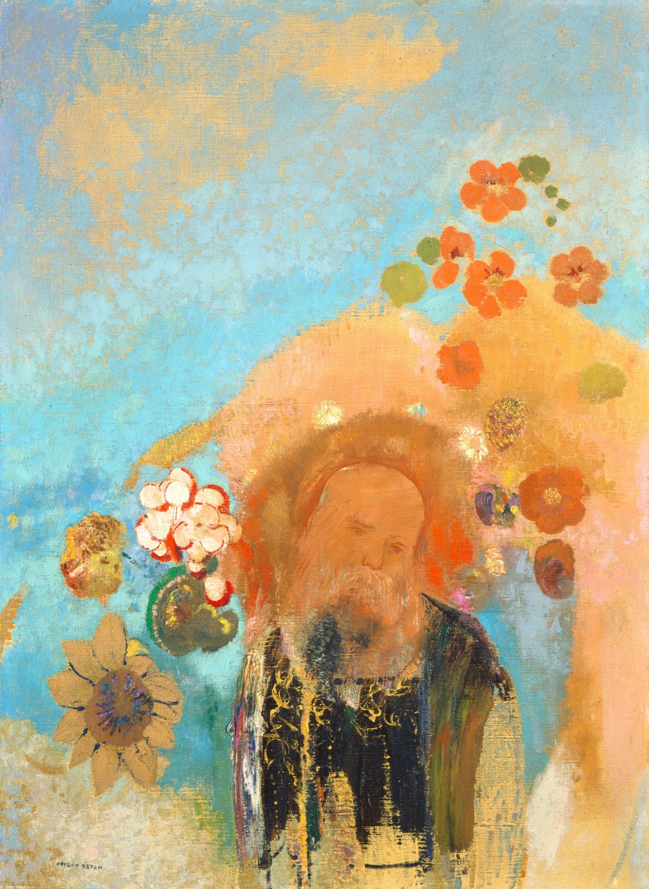 En hyllning till Roussel av Odilon Redon