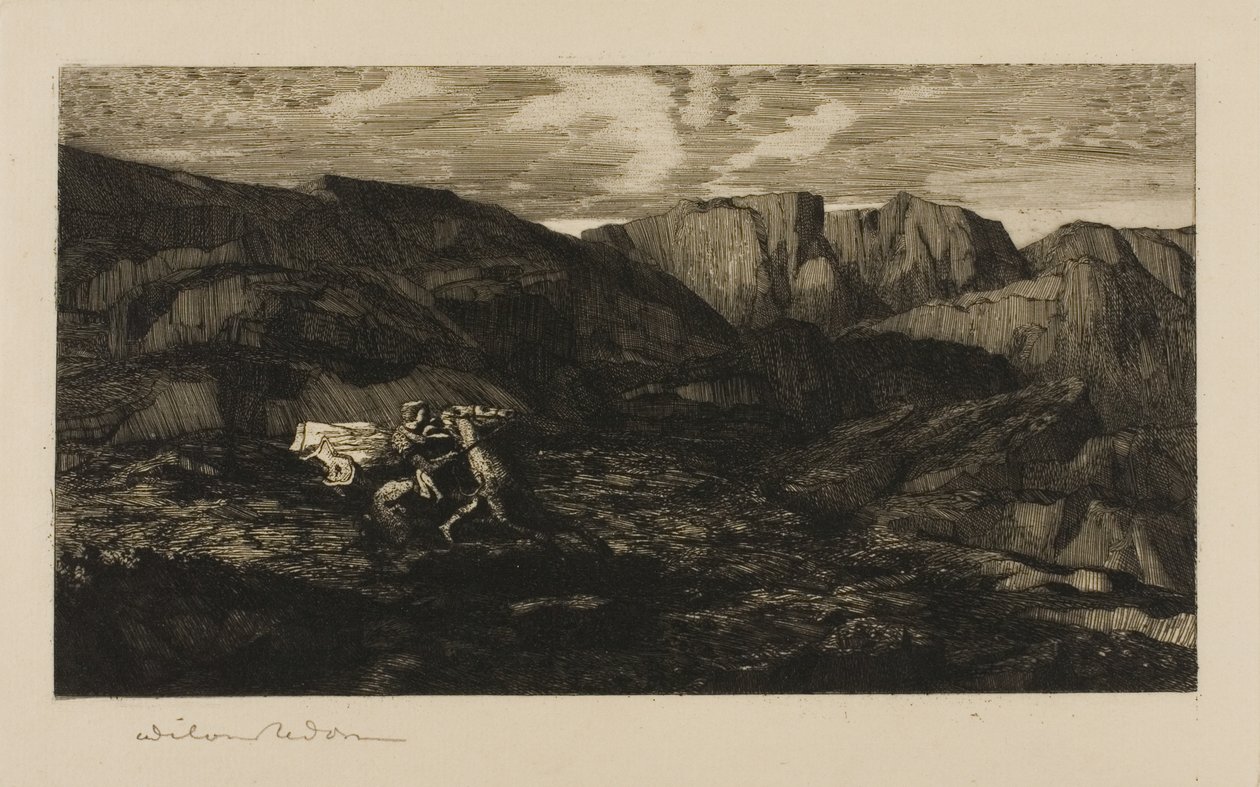 Rädsla av Odilon Redon