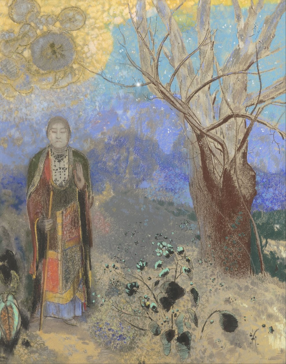 Buddha av Odilon Redon