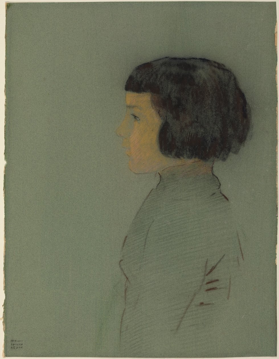 Léon Fayet () av Odilon Redon