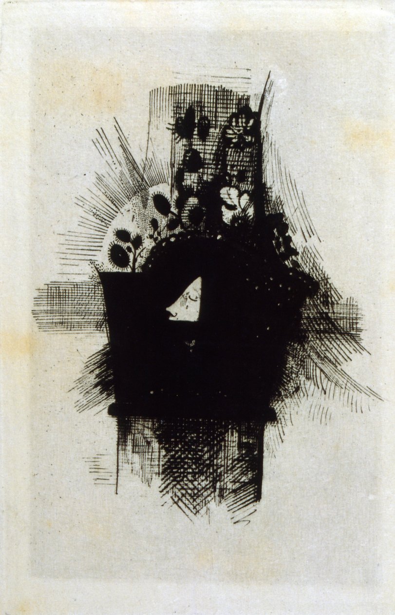 De onda blommorna av Odilon Redon