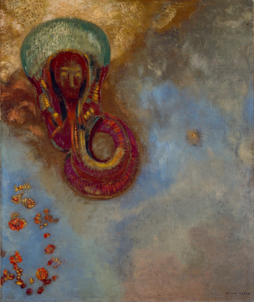 Oannes av Odilon Redon