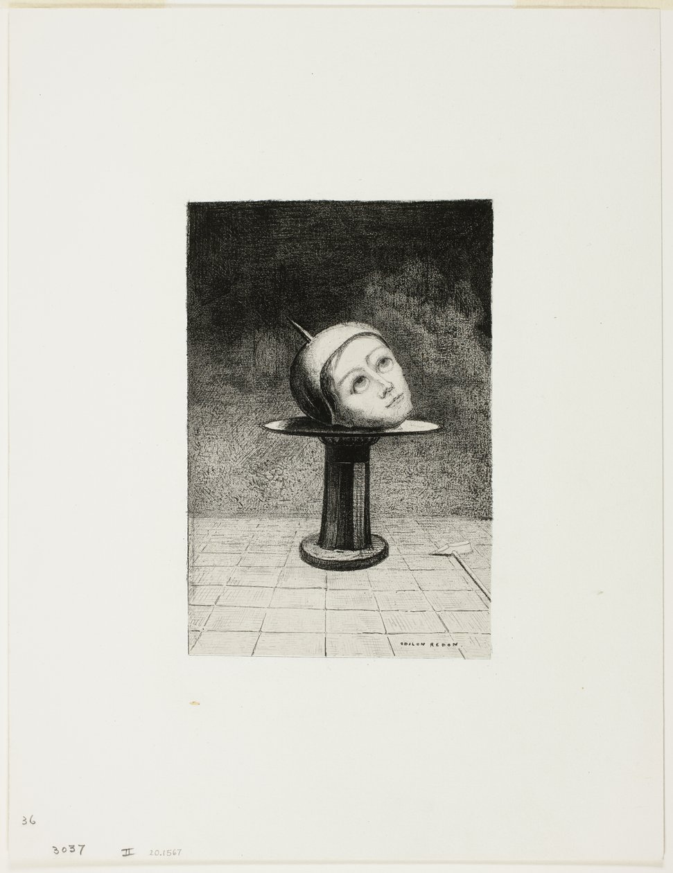 On the Dish, tallrik tio från In Dreams av Odilon Redon