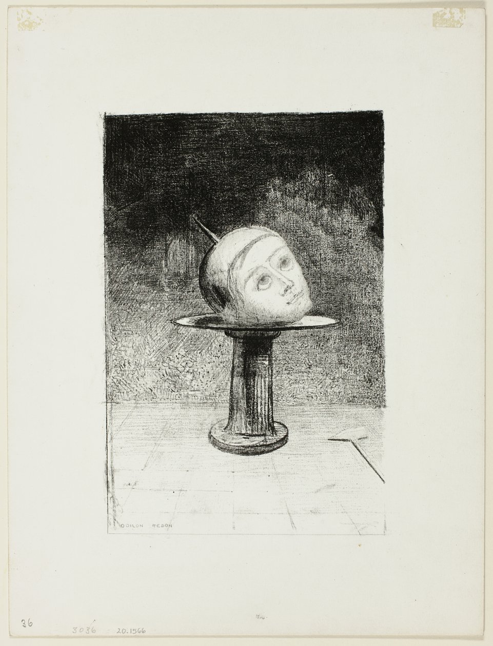 On the Dish, tallrik tio från In Dreams av Odilon Redon