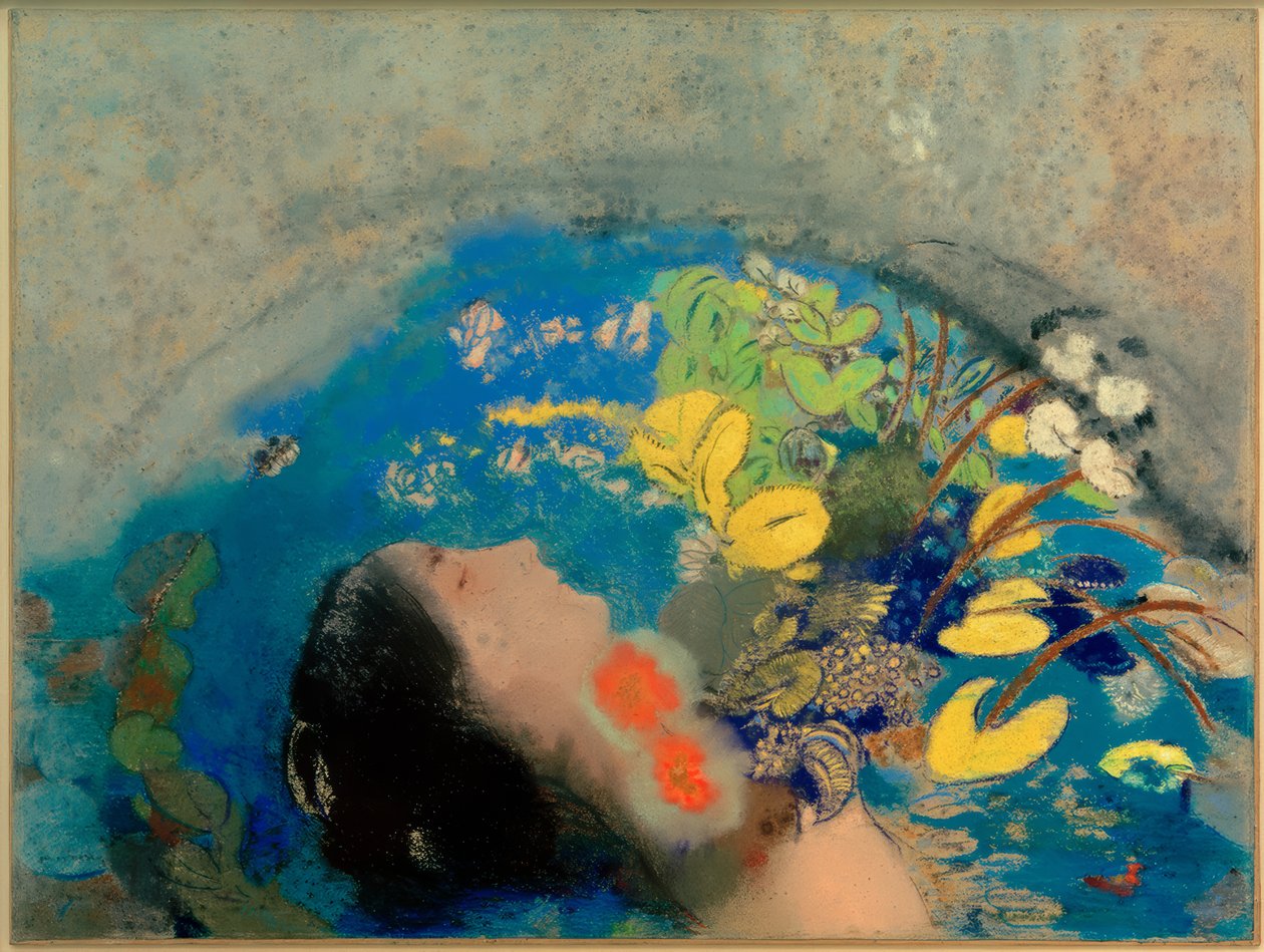 Ophelia av Odilon Redon