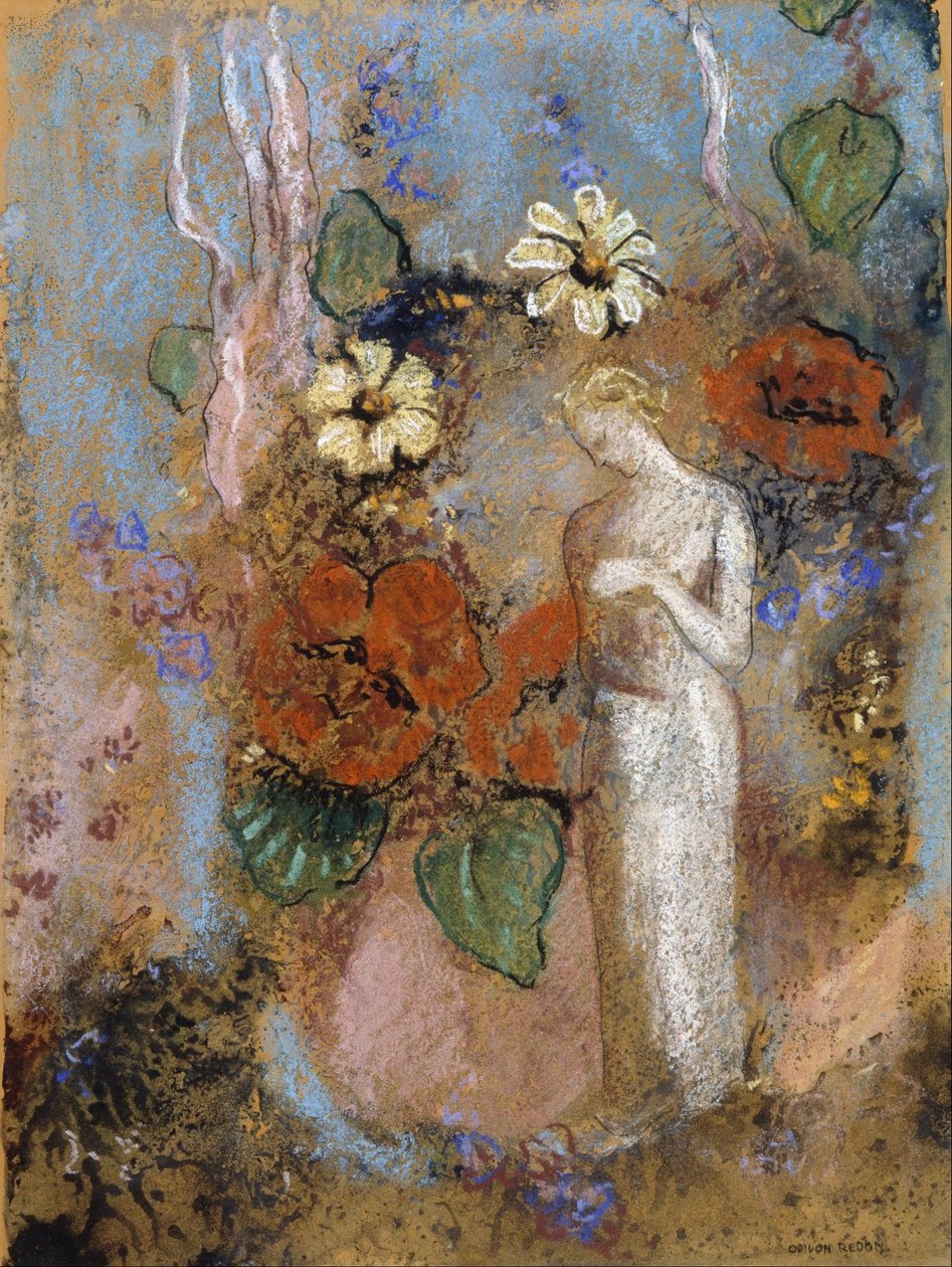 Pandora av Odilon Redon