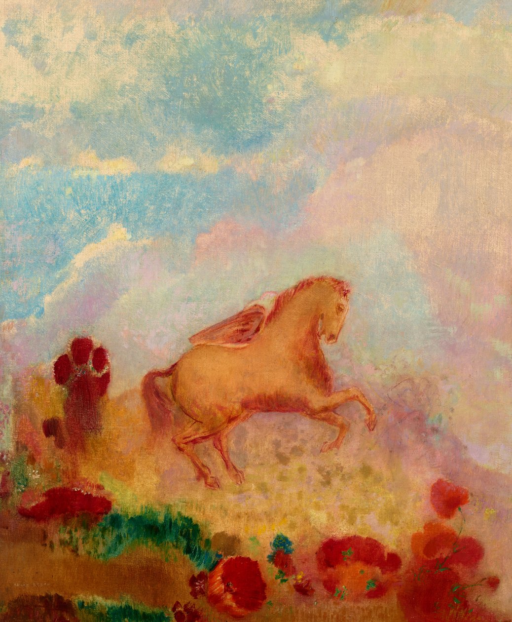 Pegasus av Odilon Redon