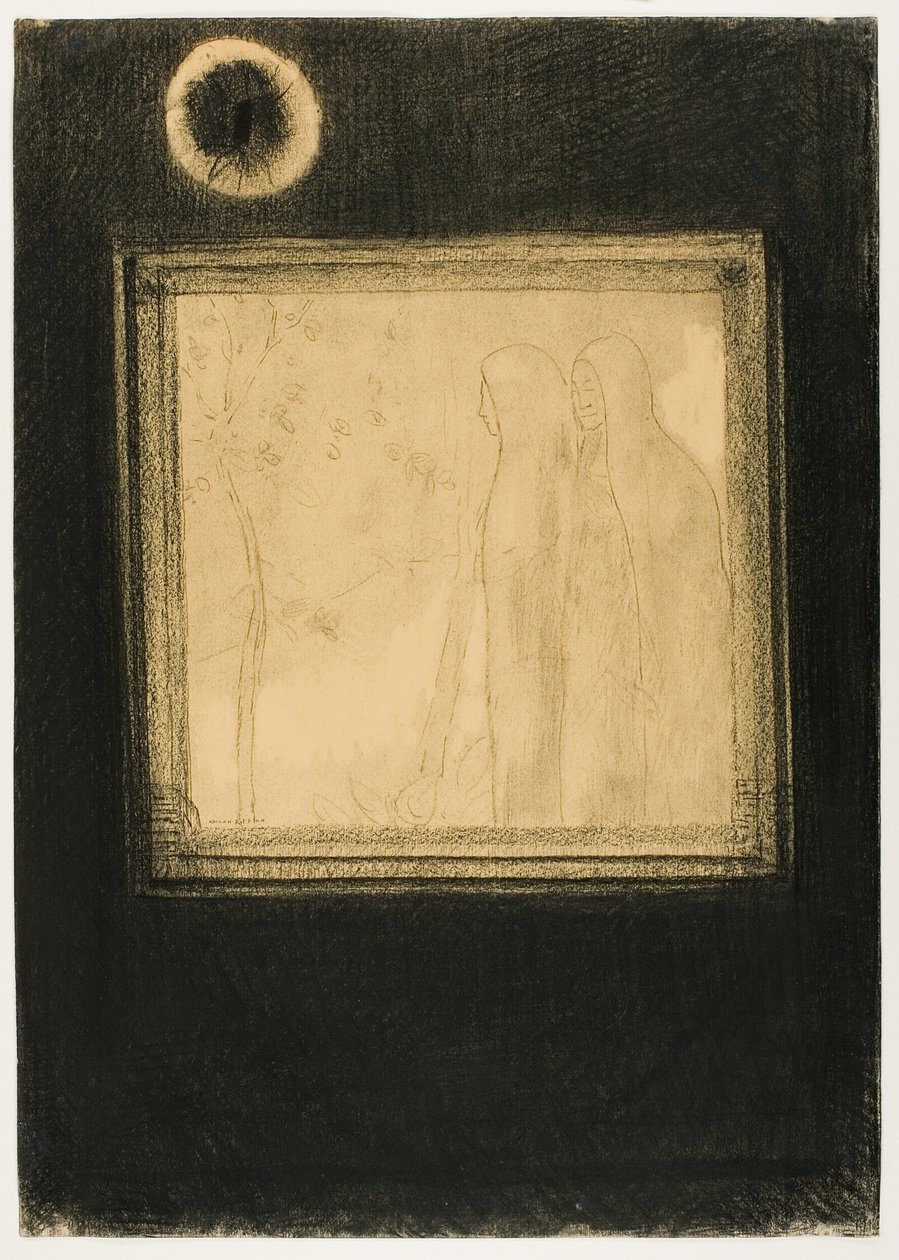 Fromma kvinnor av Odilon Redon