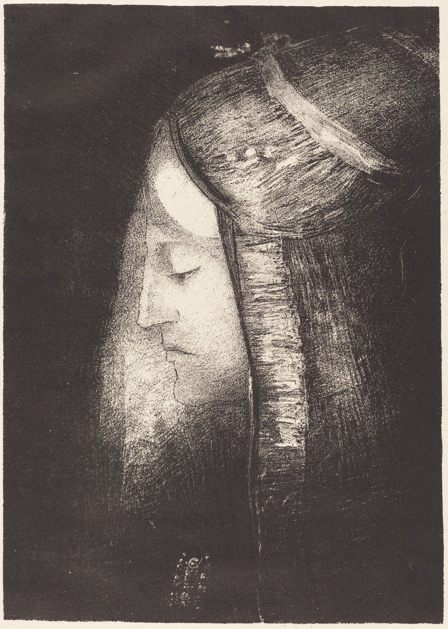 Profil de lumière (Ljusets profil) av Odilon Redon