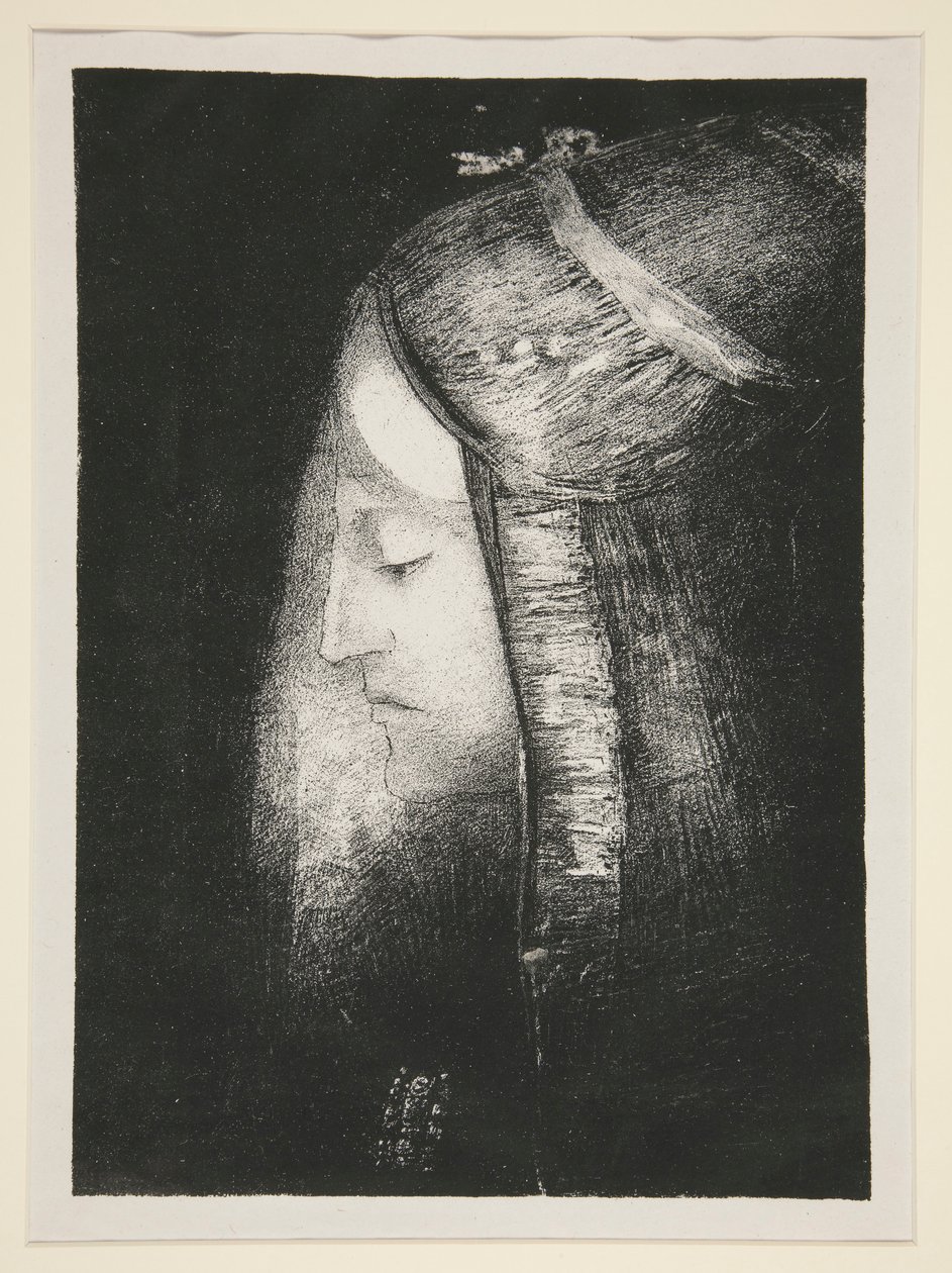 Profil de lumi?re (Ljusets profil) av Odilon Redon