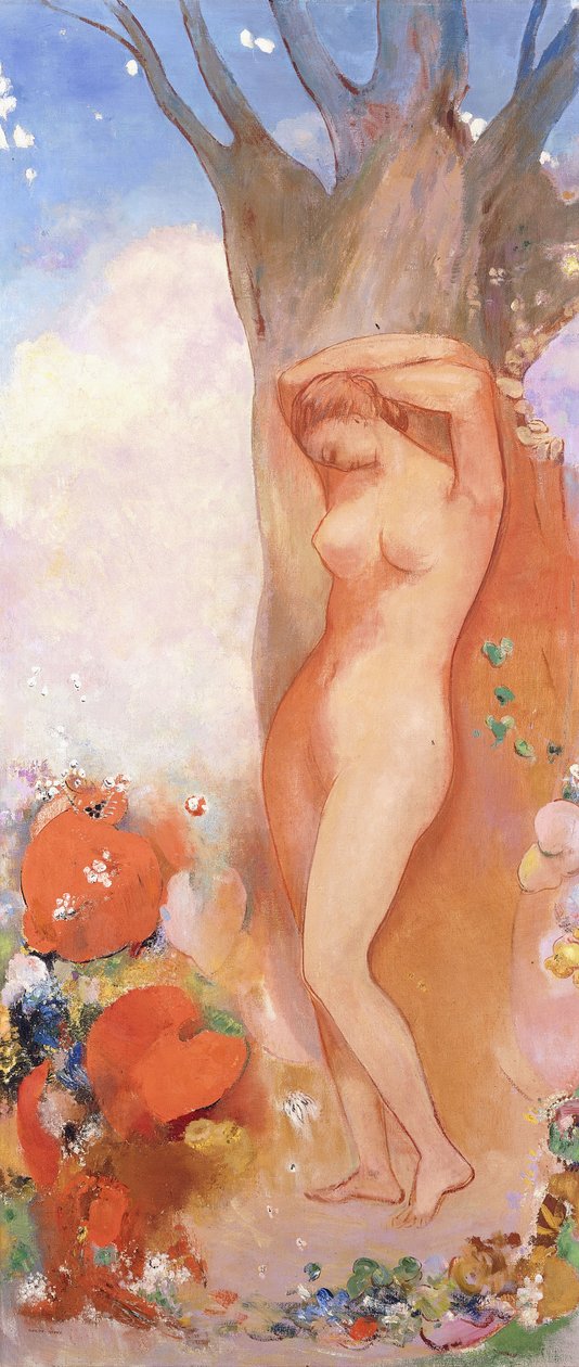 Återfödelse, c.1908 av Odilon Redon