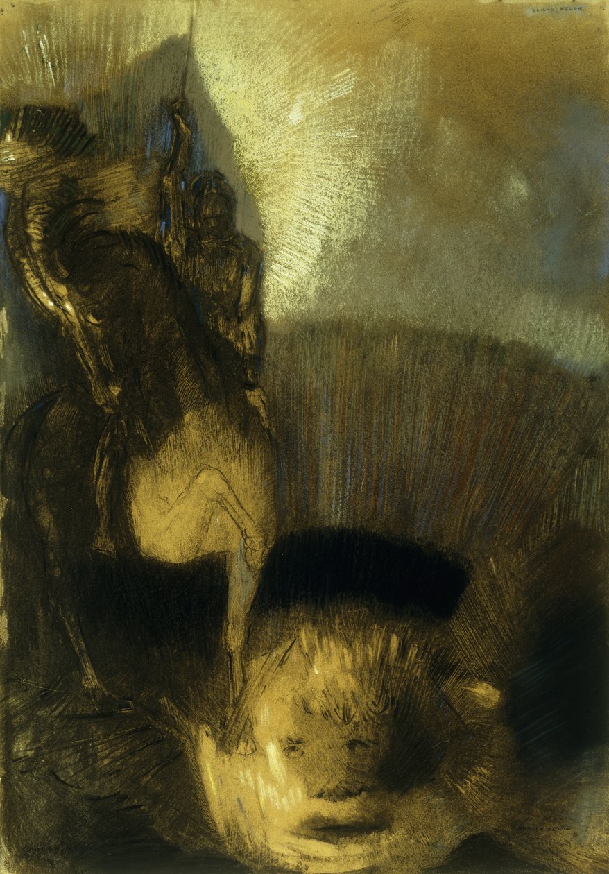 Saint George, ca. 1905 av Odilon Redon