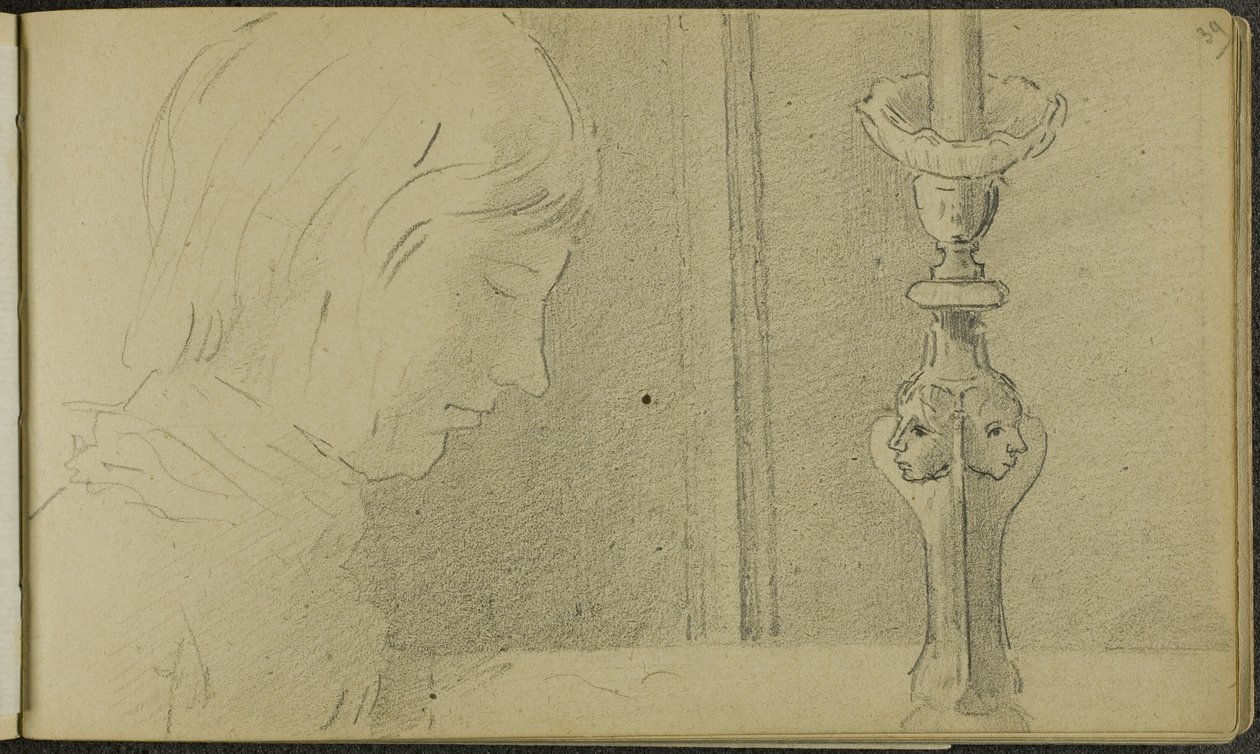 Skissbok av Odilon Redon