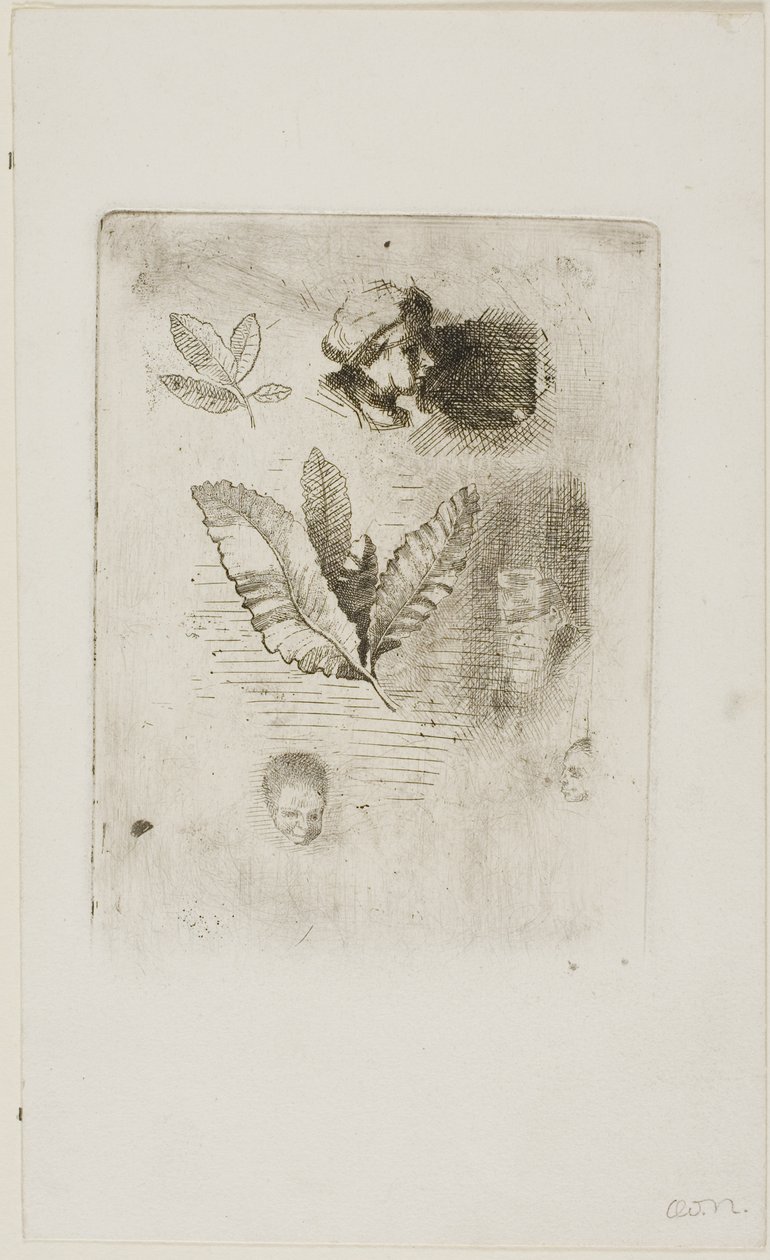 Skisser av Odilon Redon