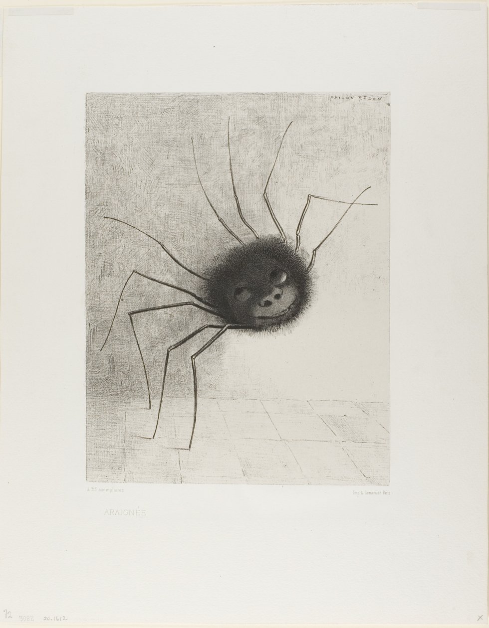 Spindel av Odilon Redon
