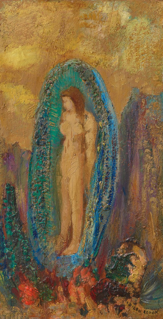 Venus födelse eller Auric ägg av Odilon Redon