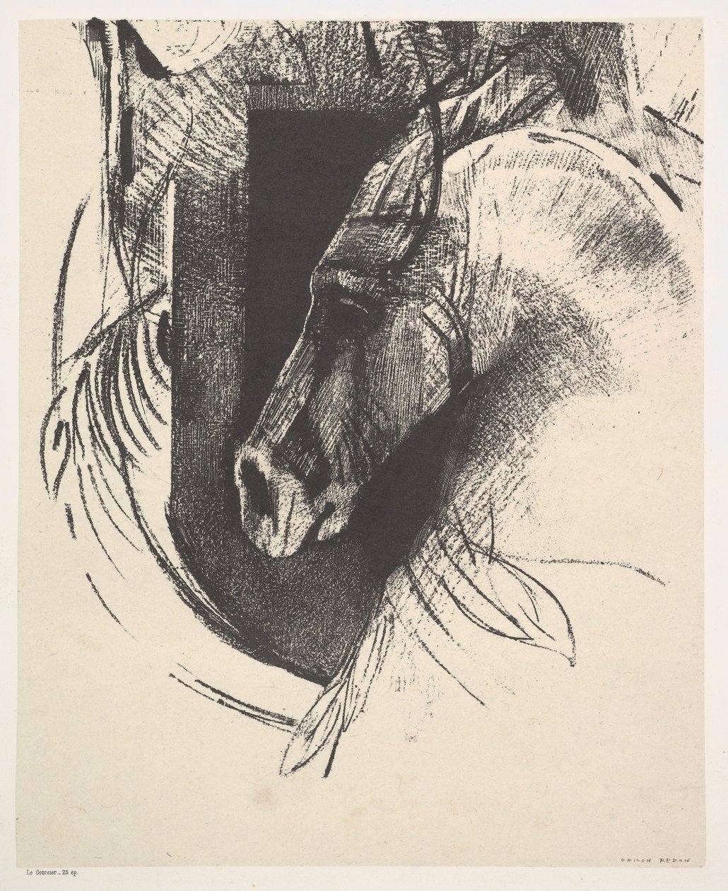 Laddaren, 1894. av Odilon Redon