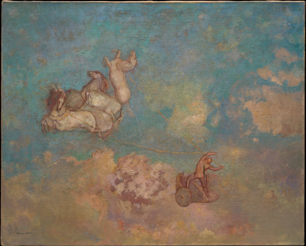 Der Wagen des Apollo av Odilon Redon