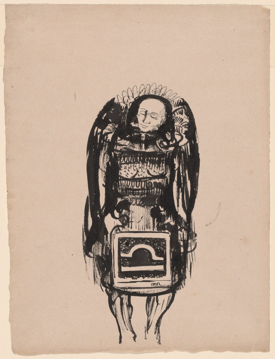 Djävulen (Le Diable) av Odilon Redon