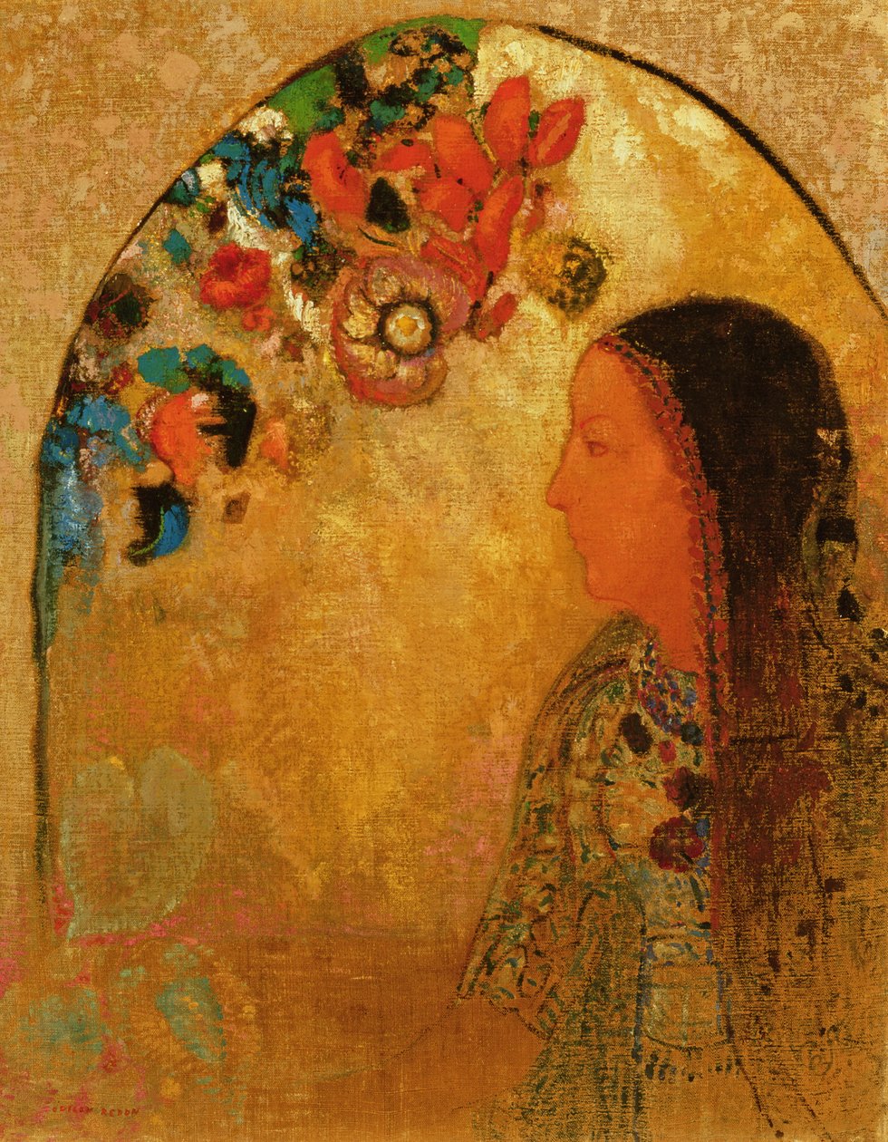 Det gotiska fönstret av Odilon Redon