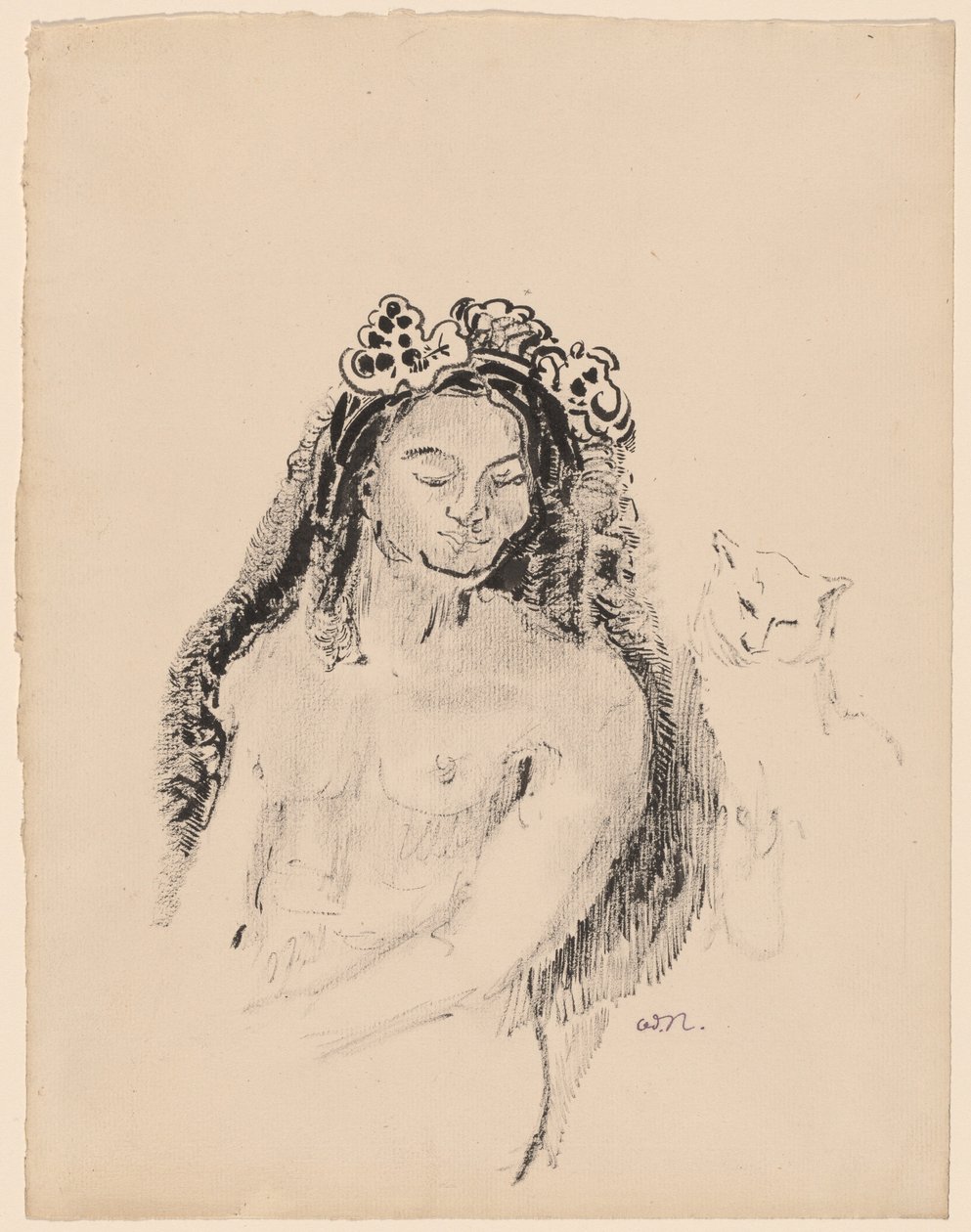 Drottningen av Saba av Odilon Redon