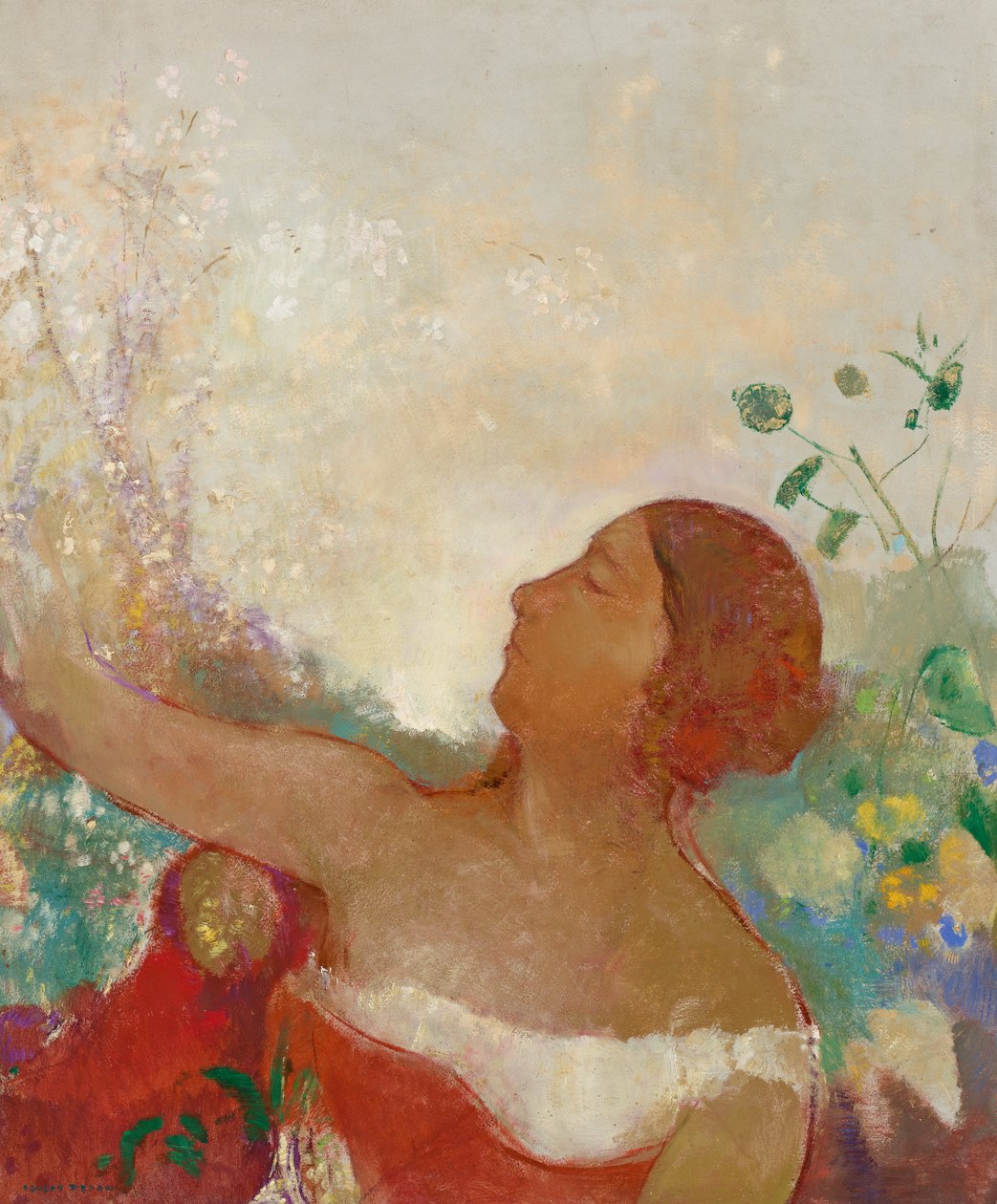 Det förutbestämda barnet, Ophelia av Odilon Redon