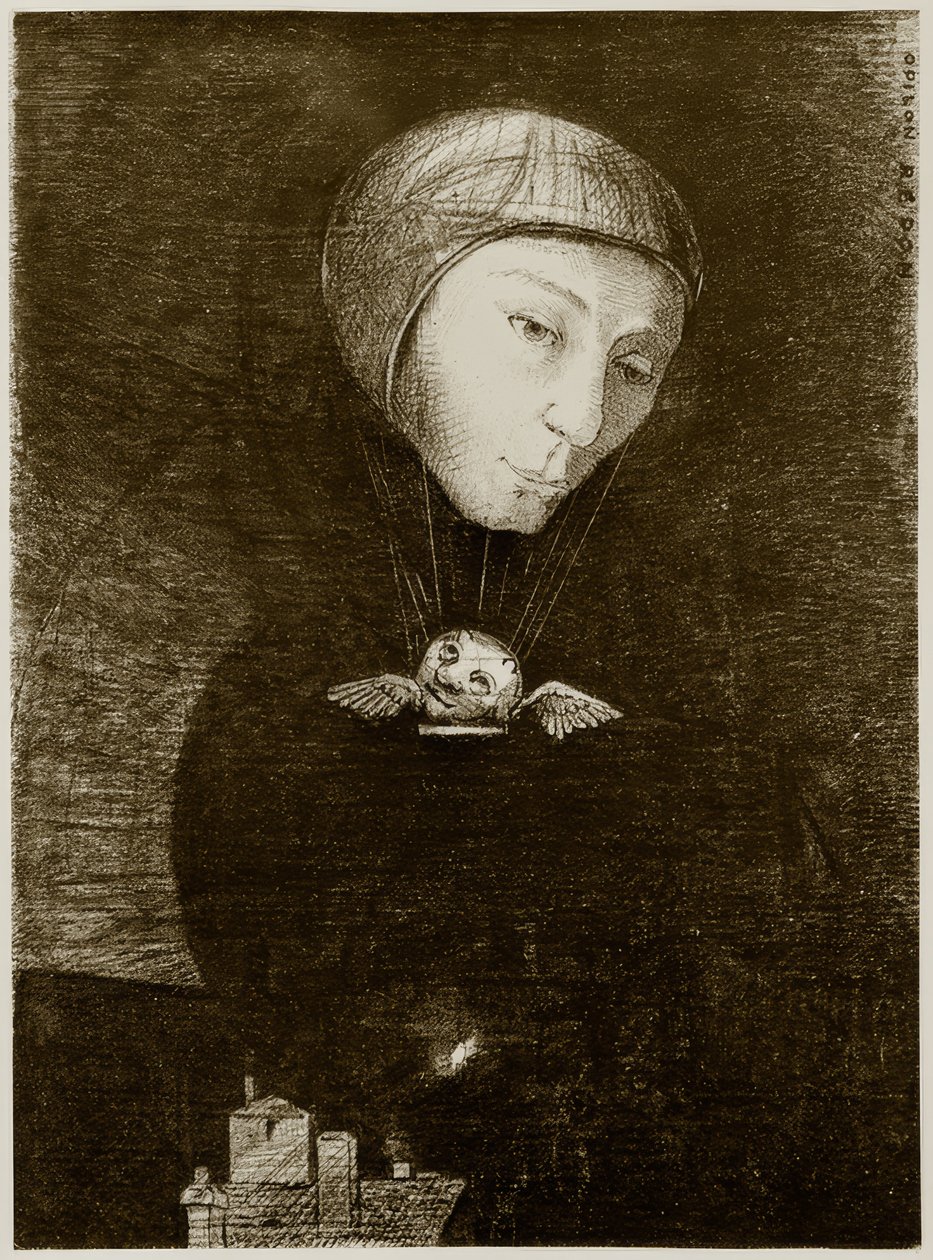 Tråkig uppgång av Odilon Redon
