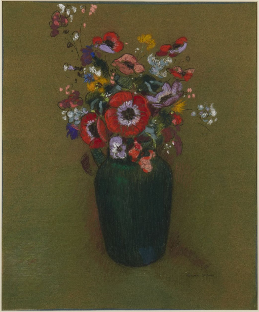 Blomvas av Odilon Redon