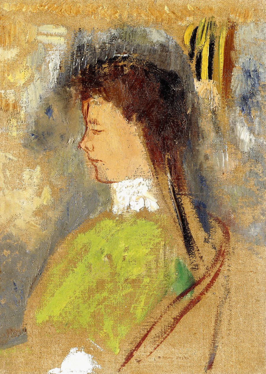 Violette Heymann, ca 1910 av Odilon Redon