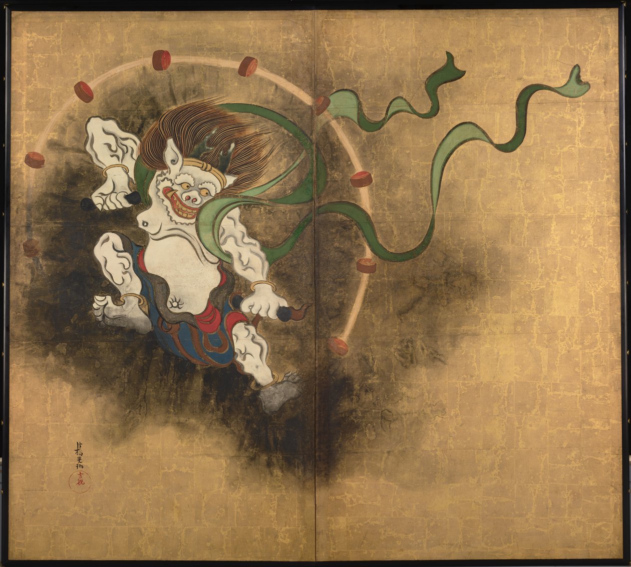 Thunder God av Ogata Korin