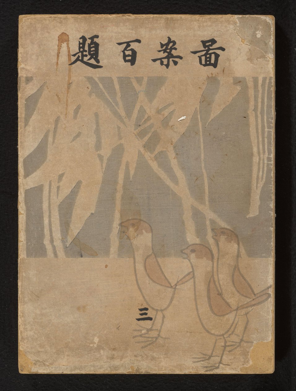 Hundra mönster - del tre Zuan hyakudai - san (titel på objekt) av Ogino Issui